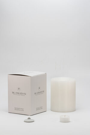 mg emozioni ivory life portacandele luxury regalo spa