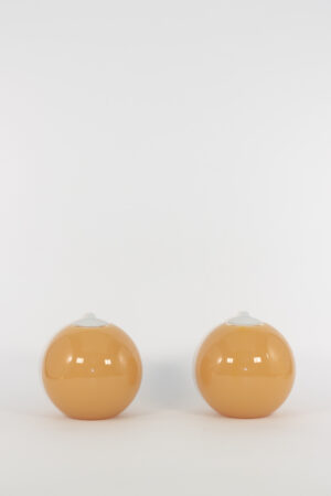 mg emozioni portacandele sfera ball avorio traslucido luxury