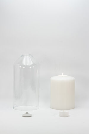 mg emozioni ivory soft portacandele luxury regalo atmosfera