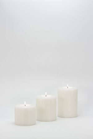 mg emozioni ivory light portacandele luxury regalo ristorante