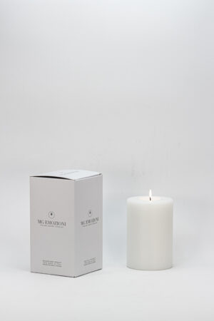 mg emozioni ivory light portacandele luxury regalo ristorante