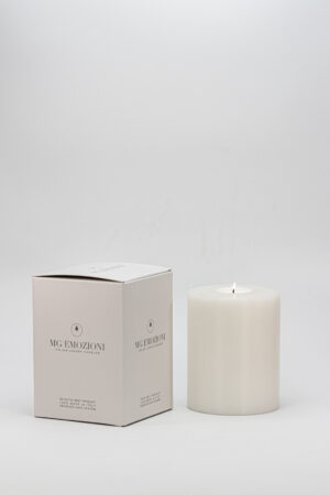 mg emozioni ivory light portacandele luxury regalo ristorante
