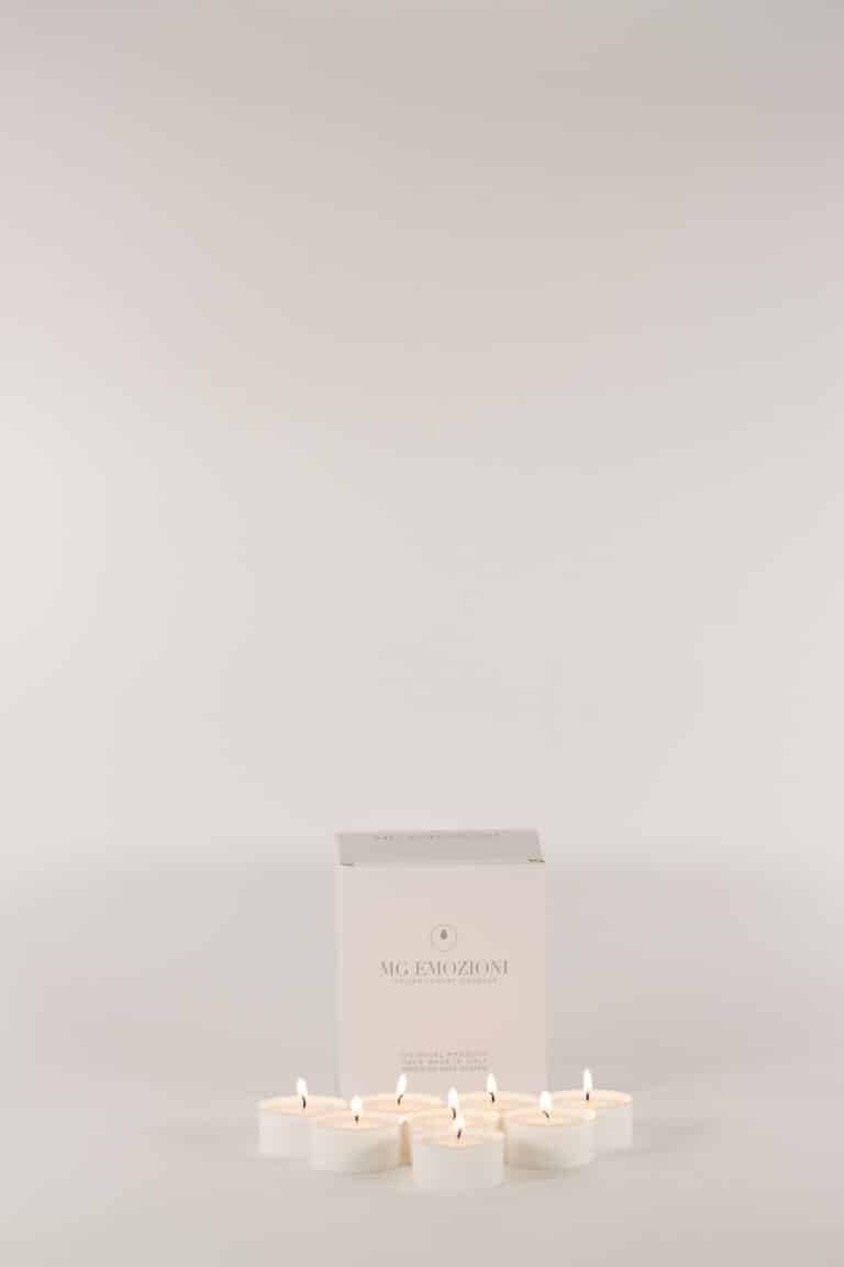 mg emozioni ricarica tea-light lumini portacandele luxury accessori sicurezza