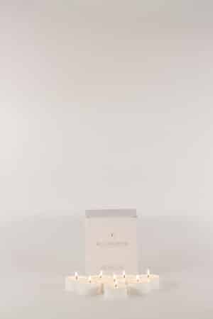 mg emozioni ricarica tea-light lumini portacandele luxury accessori sicurezza
