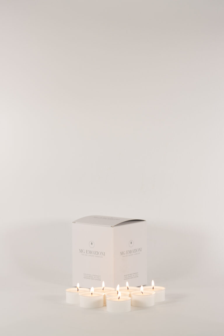 mg emozioni ricarica tea-light lumini portacandele luxury accessori sicurezza