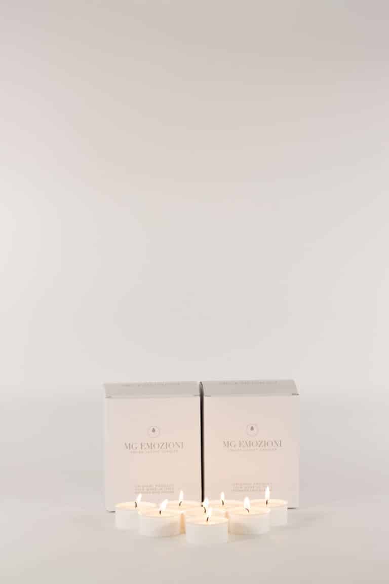 mg emozioni ricarica tea-light lumini portacandele luxury accessori sicurezza