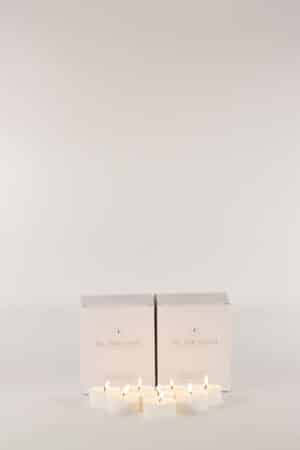 mg emozioni ricarica tea-light lumini portacandele luxury accessori sicurezza