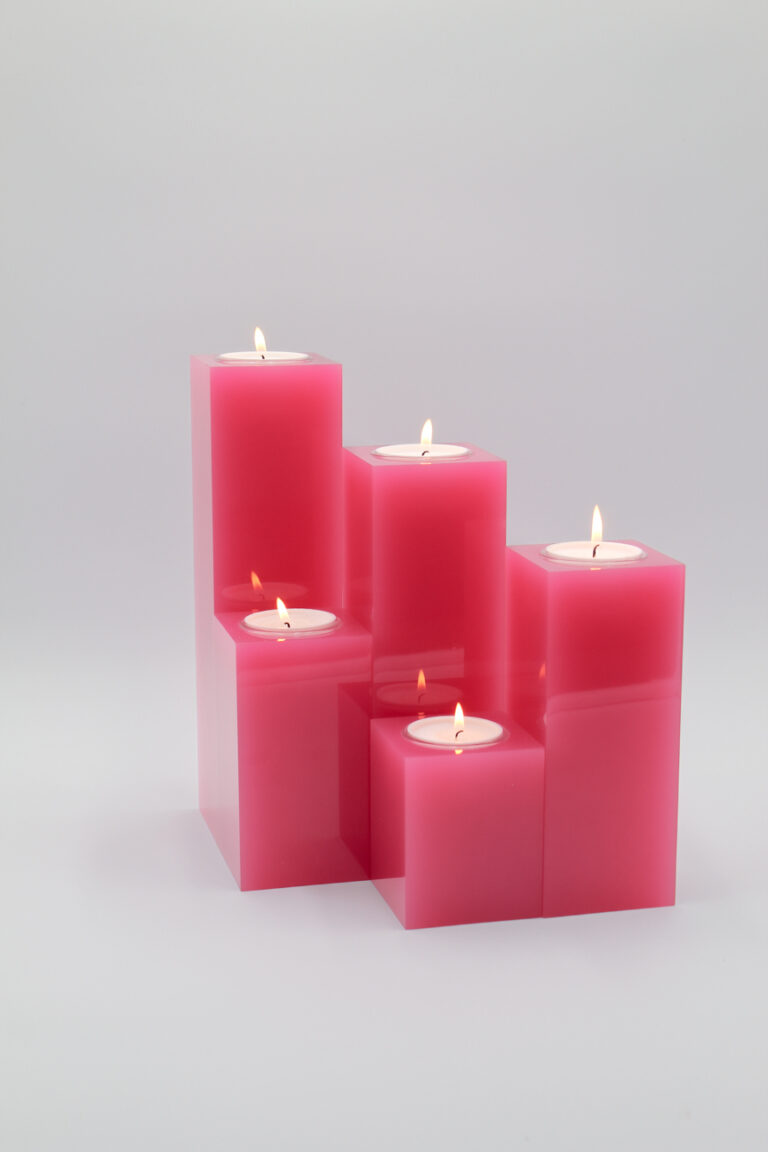 laccati column portacandele di qualità spa wellness hotellerie arredo home decor design