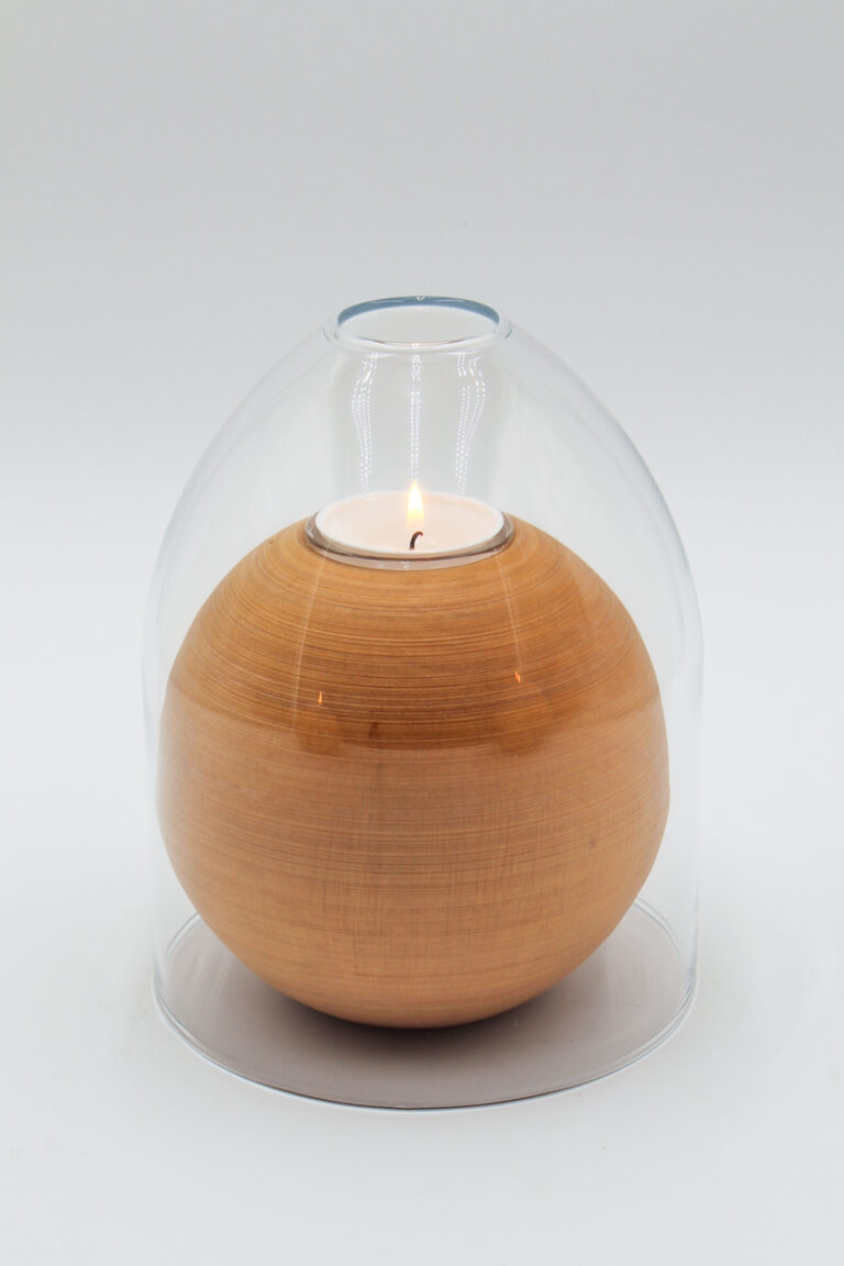 wood portacandela in legno holdercander wood sostenibile sustainability