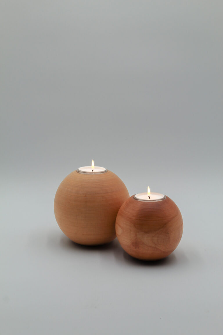 wood candele in legno per arredo