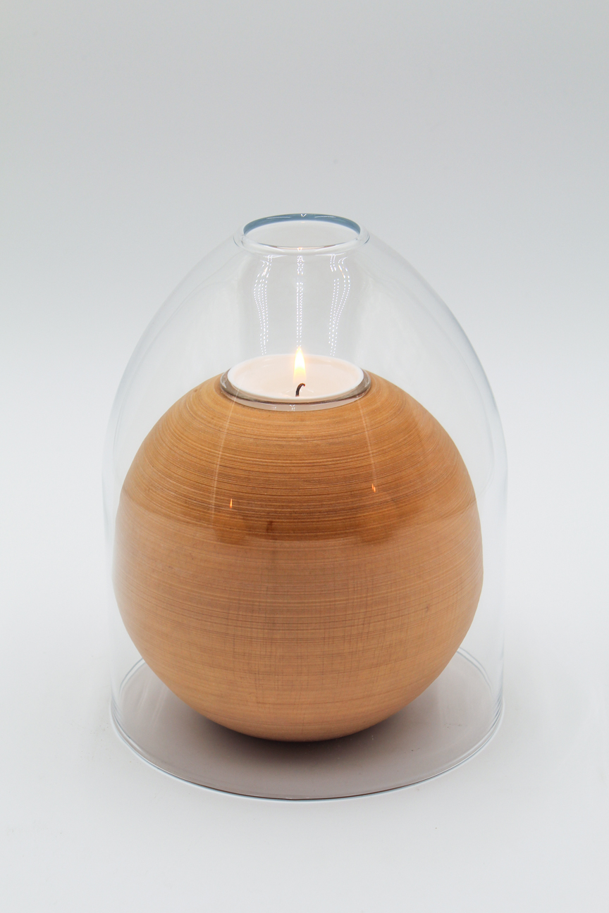 wood portacandela in legno holdercander wood sostenibile sustainability